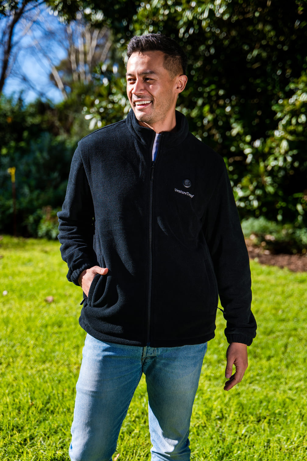 Men's Heated Fleece Jacket