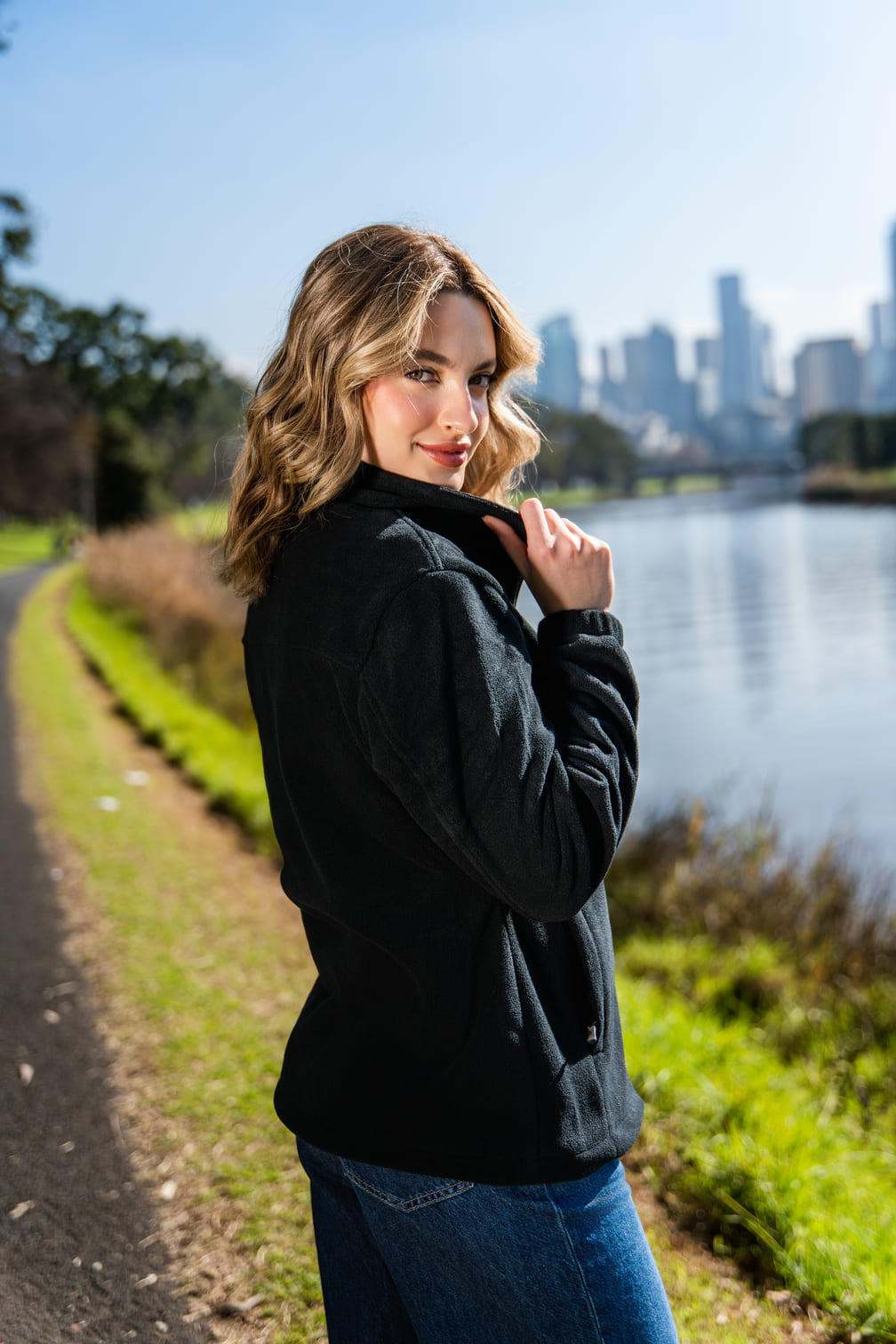 Women's Heated Fleece Jacket